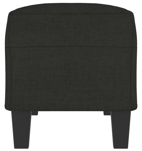 Fekete szövet pad 100 x 35 x 41 cm