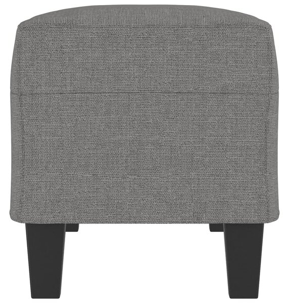 Sötétszürke szövet pad 100x35x41 cm