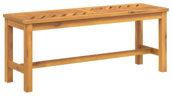 Tömör akácfa kerti pad 110 cm