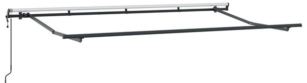 Behúzható napellenző Sárga 400 x 200 cm szövet