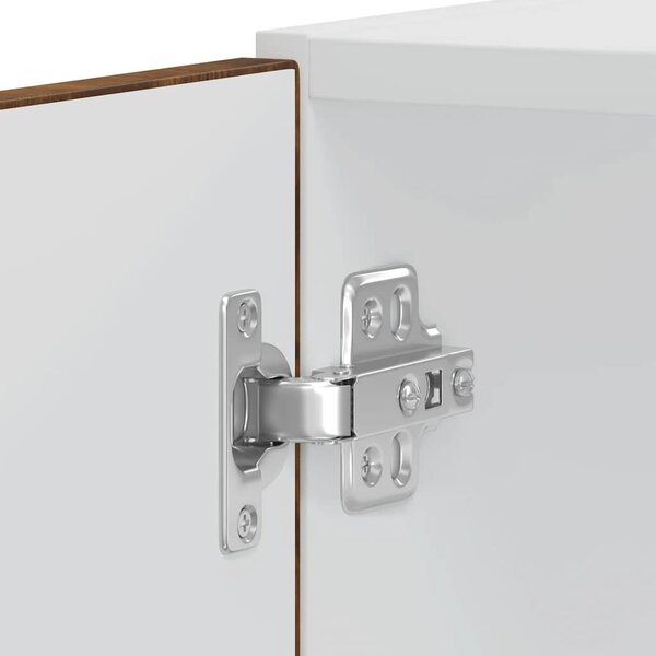 Lucca 2 db füstölt tölgy színű szerelt fa sütőszekrények