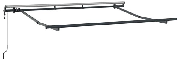Behúzható napellenző Antracit 350 x 200 cm szövet