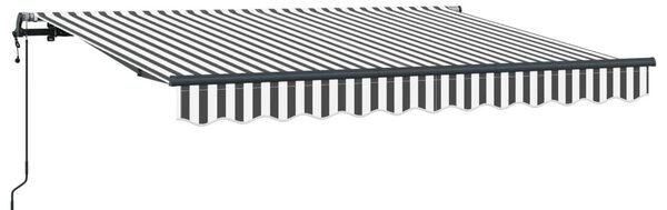 Behúzható napellenző Antracit 350 x 200 cm szövet