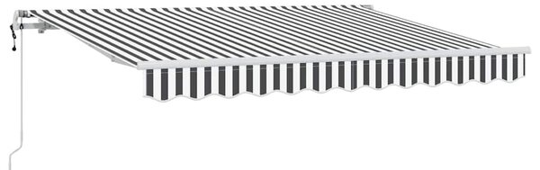 Behúzható napellenző Antracit 250 x 200 cm szövet