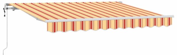 Behúzható napellenző Sárga 350 x 200 cm szövet