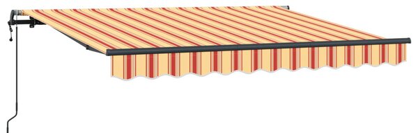 Behúzható napellenző Sárga 350 x 200 cm szövet