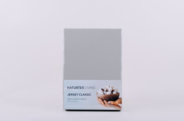 Jersey grey lepedő 140-160x200 cm