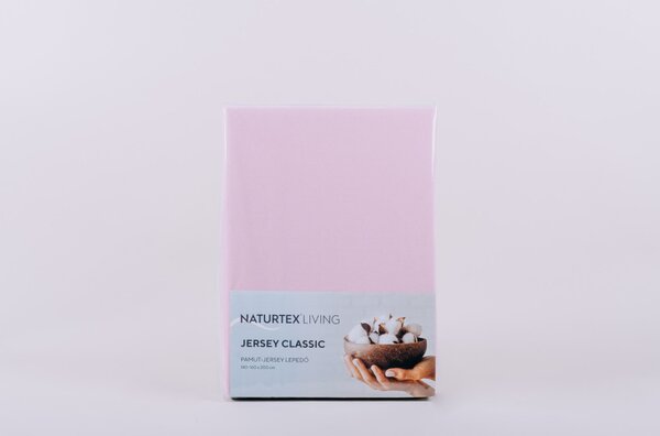 Jersey pink lepedő 80-100x200 cm
