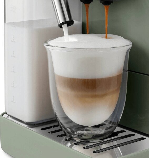 Delonghi Rivelia Start Automata kávéfőző, zöld