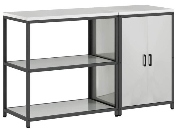 Konyhai Tároló Készlet HATTEM 2 pcs Ezüst Horganyzott Acél