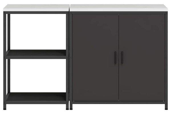 Konyhai Tároló Készlet HATTEM 2 pcs Fekete