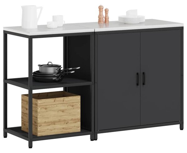 Konyhai Tároló Készlet HATTEM 2 pcs Fekete