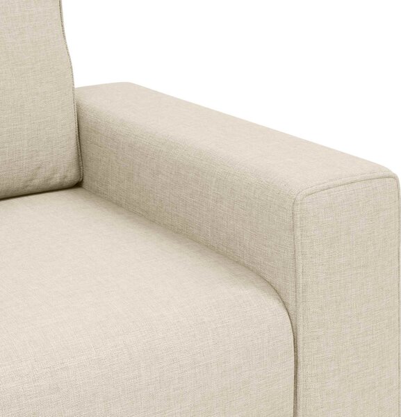 Fotel Bézs 100 cm Lábbal kevert anyag