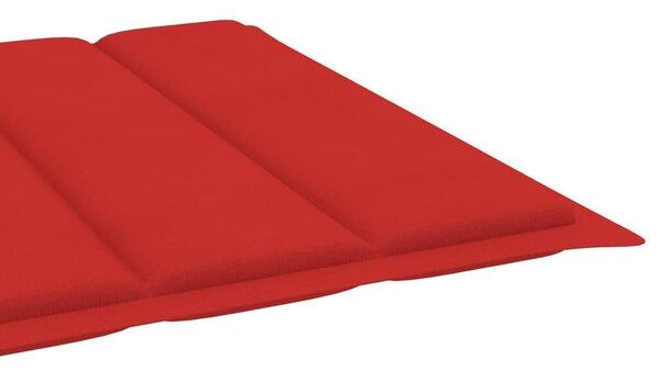 VidaXL Akácfa Napozóágy - 200cm - Szürke