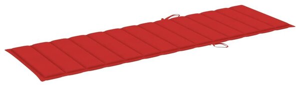 VidaXL Akácfa Napozóágy - 200cm - Szürke