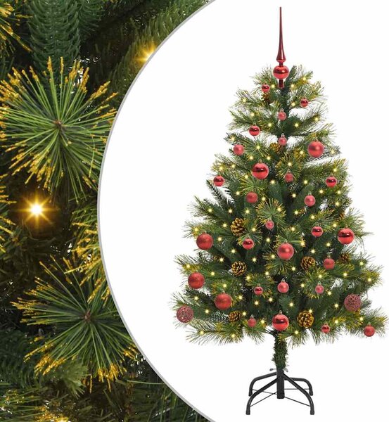 Műanyag Hajtogatós Karácsonyfa Tojásokkal Zöld 150 cm