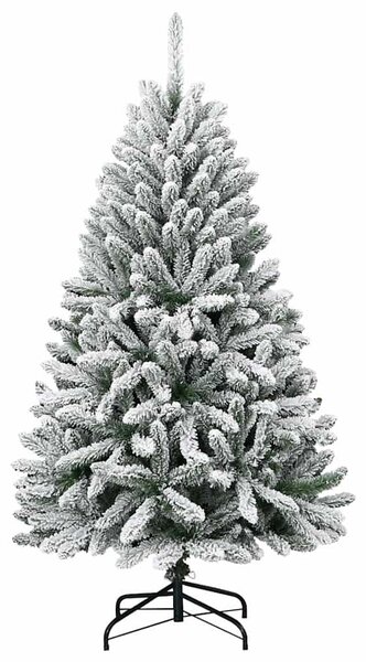 Mű karácsonyfa 120 cm 150 LED Meleg fehér PVC és Acél