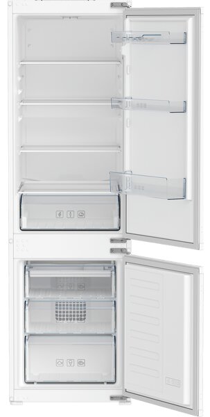 Beko BCSA285K4SN Beépíthető alulfagyasztós hűtőszekrény
