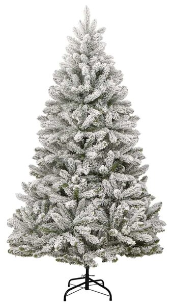 Mű karácsonyfa 180 cm 300 LED Meleg fehér PVC és Acél
