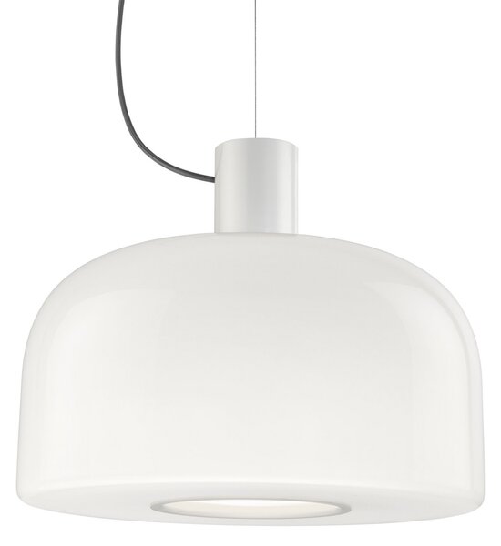 Függőlámpa FLOS, Bellhop Glass S2, dimmable, Fehér, Nappali, Üveg