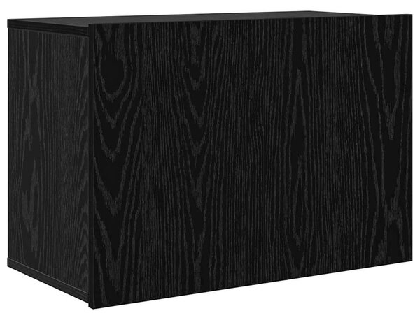 TV falit kabinet szett 5 pcs Musta tammi Faanyag