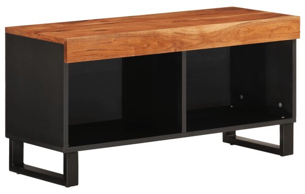 Tömör akácfa TV-szekrény 85 x 33 x 43,5 cm