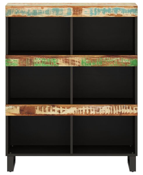 Tömör újrahasznosított fa tálalószekrény 85 x 33 x 107 cm