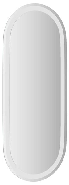 Ovális LED-es fürdőszobai tükör 90 x 40 cm