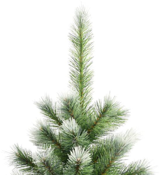 Csuklópántos műkarácsonyfa hóval 150 cm