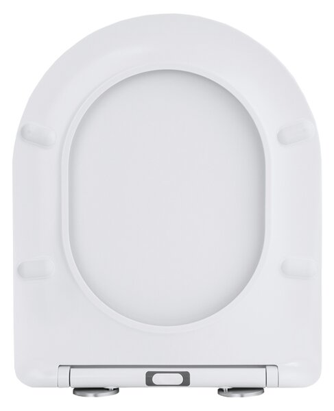 Gamma Magro, WC ülőke 438x361mm duroplasztból, lassan záródó, fehér, GMA-MAGRO