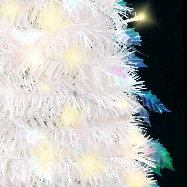 Könnyen felállítható műkarácsonyfa 50 db LED fénnyel 120 cm