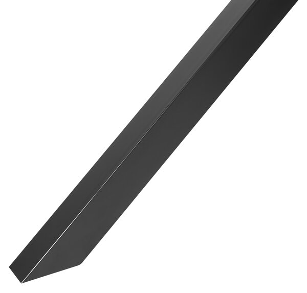 Étkezőasztal FITZROY Fekete 120 cm 120 cm