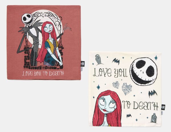 Sinsay - Pamut párnahuzatok 2 pack Nightmare Before Christmas - többszínű