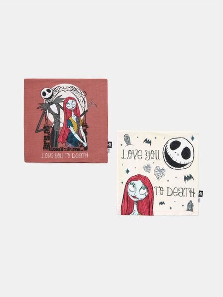 Sinsay - Pamut párnahuzatok 2 pack Nightmare Before Christmas - többszínű