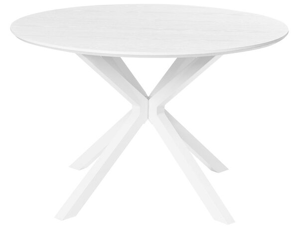 Étkezőasztal FITZROY Fehér 120 cm 120 cm