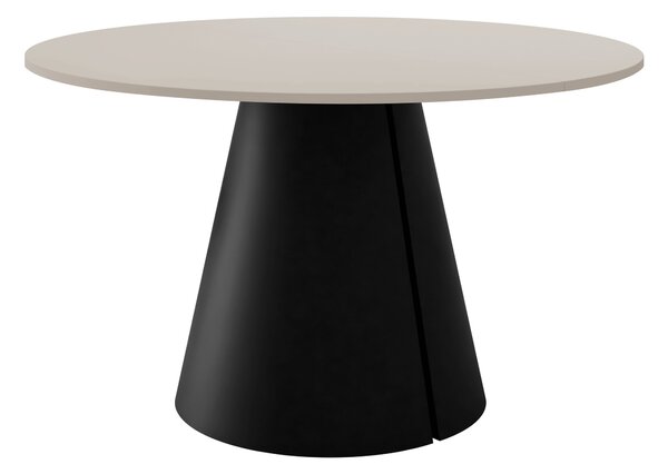 Asztal Oswego 165, 76cm, Kasmír, Fekete