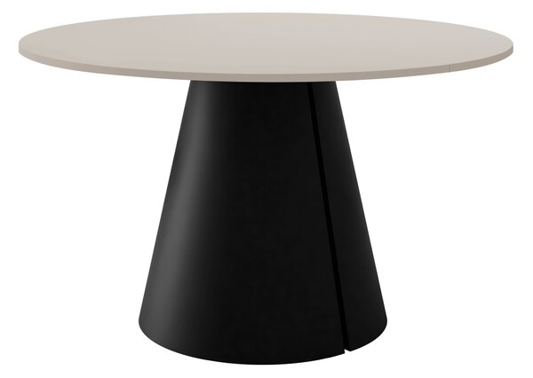 Asztal Oswego 167, 76cm, Fekete, Kasmír