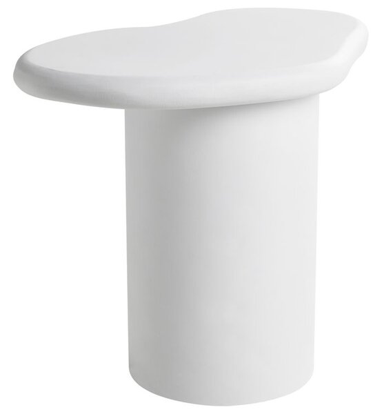 Kisasztal ARSOLI 43 cm 58 cm Törtfehér