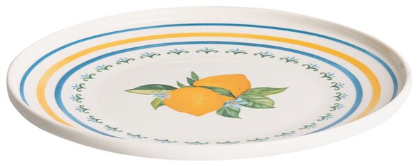 12 darabos étkészlet TARRAGON Porcelán Fehér/zöld