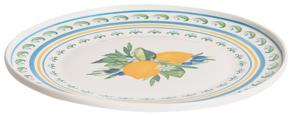 12 darabos étkészlet TARRAGON Porcelán Fehér/zöld