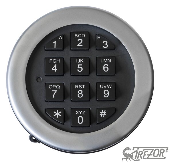 Trezor Bútorszéf Skorpió Pénzbedobós