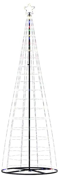 Színes LED karácsonyfa 550 LED 300 cm