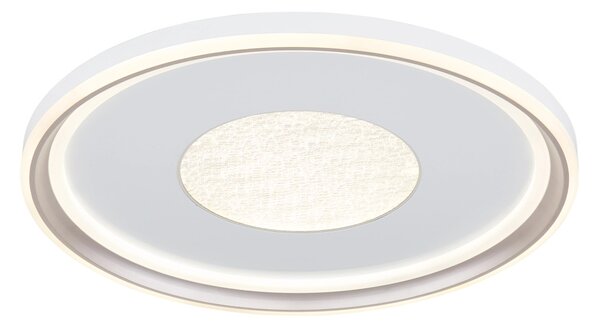 EILA LED mennyezeti lámpa, fehér–pezsgő, Ø59 cm, 60W, 6100 lm, 2700–6000K