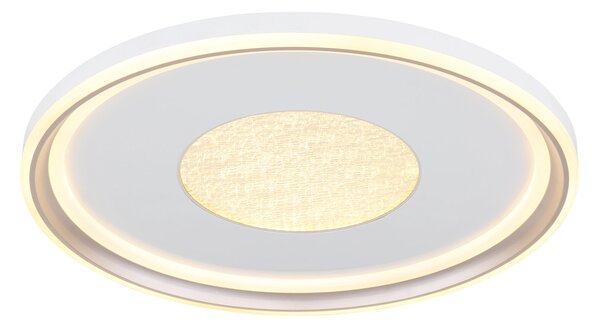 EILA LED mennyezeti lámpa, fehér–pezsgő, Ø59 cm, 60W, 6100 lm, 2700–6000K