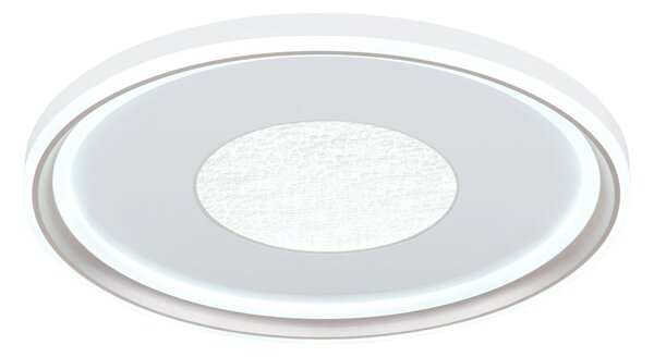 EILA LED mennyezeti lámpa, fehér–pezsgő, Ø59 cm, 60W, 6100 lm, 2700–6000K