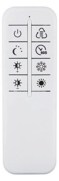 EILA LED mennyezeti lámpa, fehér–pezsgő, Ø59 cm, 60W, 6100 lm, 2700–6000K