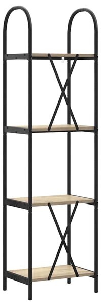 Könyvespolc Sonoma tölgy 40 x 30 x 146 cm Faanyag