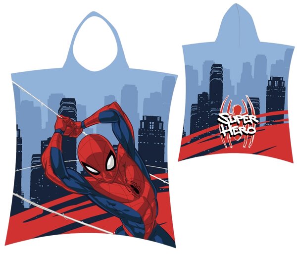 Gyermek poncsó Spiderman