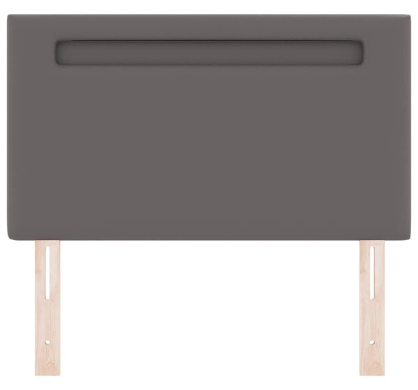 Fejtámla LED -es lámpákkal Falra szerelhető Szürke 90 cm PVC