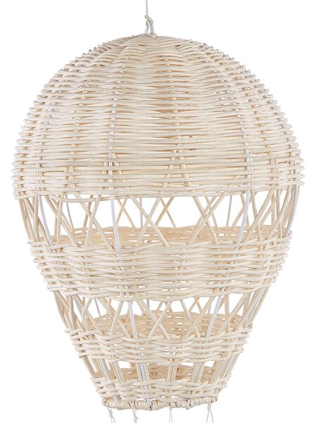 Fali Dekoráció Lufi BEMBA Rattan 60 cm Természetes